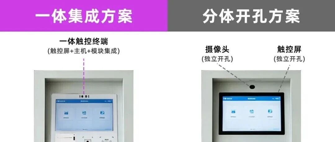 智能柜落地痛点：触控终端「一体集成 / 分体开孔」怎么选更省钱省心